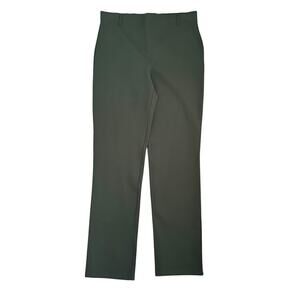 Quince NWT Ultra Stretch Ponte Straight Leg Pants M Olive Green Work Trousers